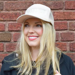 Tan Foam Mississippi Hat
