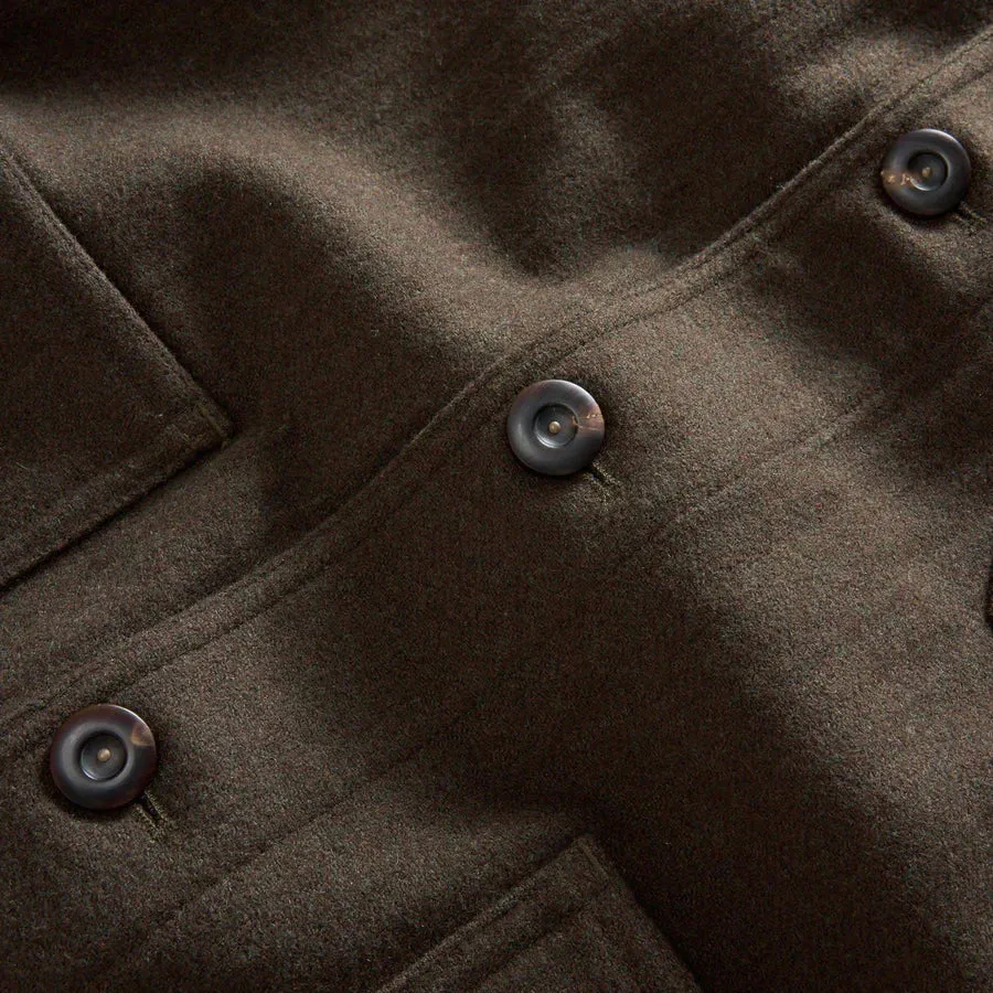 Taylor Stitch Ojai Jacket in Army Herringbone Wool