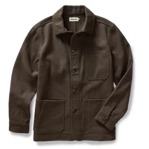 Taylor Stitch Ojai Jacket in Army Herringbone Wool