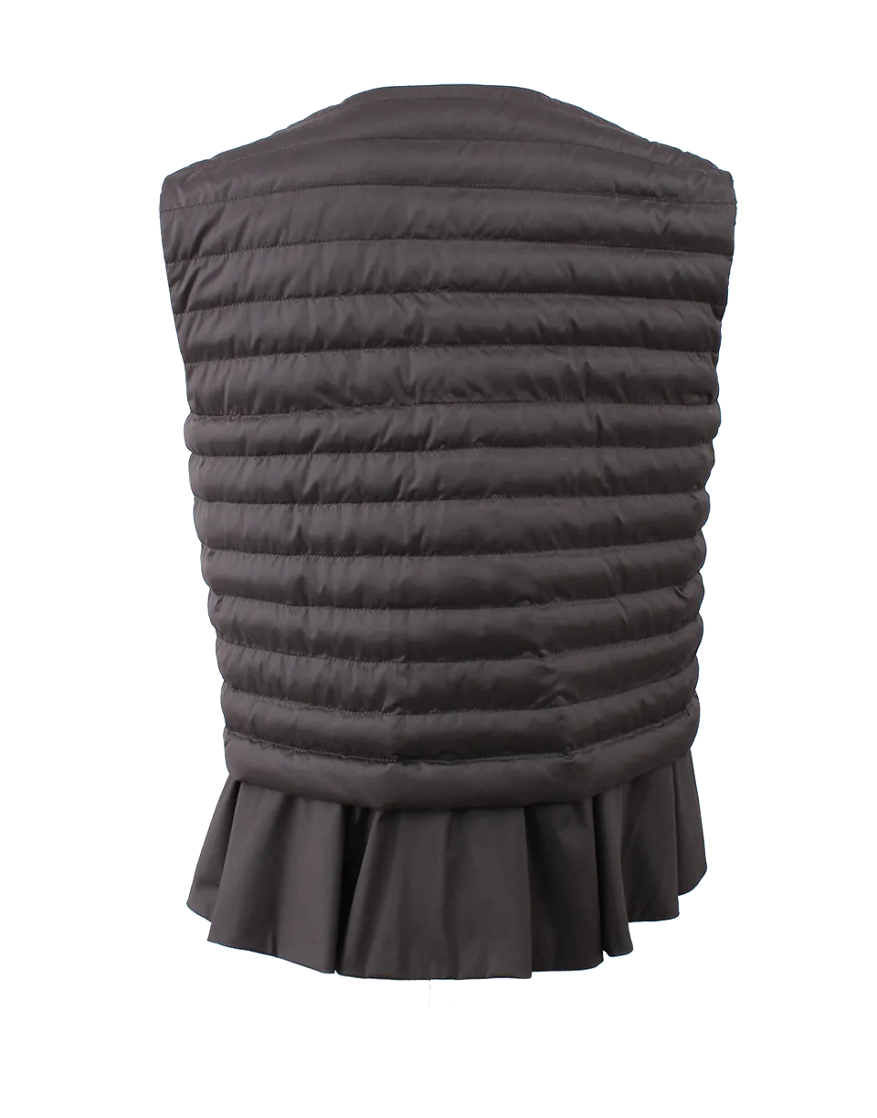 Tech Silk Quilted Vest