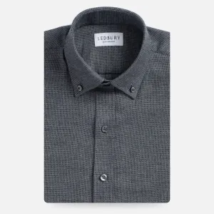 The Charcoal Holmes Flannel Casual Shirt