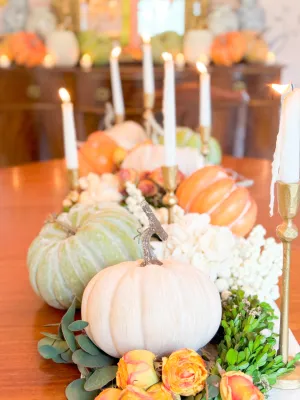 The Harvest Tablescape Blanc Box
