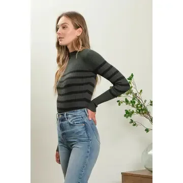 Thea Stripe Sweater