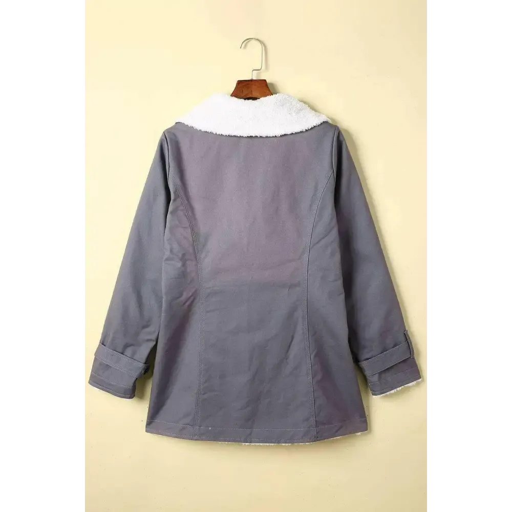 Timeless Collared Neck Coat Elevating Luxury Fashion for Women