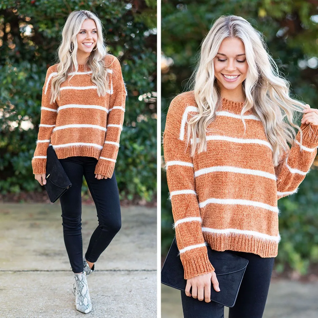 Touch Of Perfection Sweater, Camel