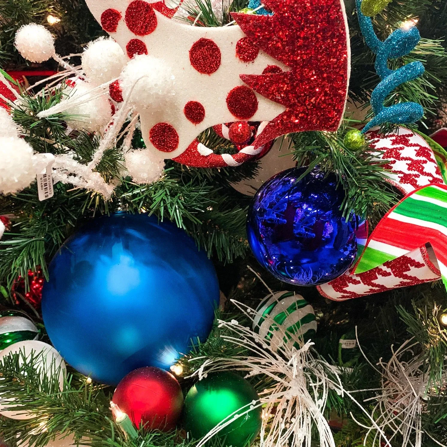 Turquoise Matte Ball Ornament, 4"