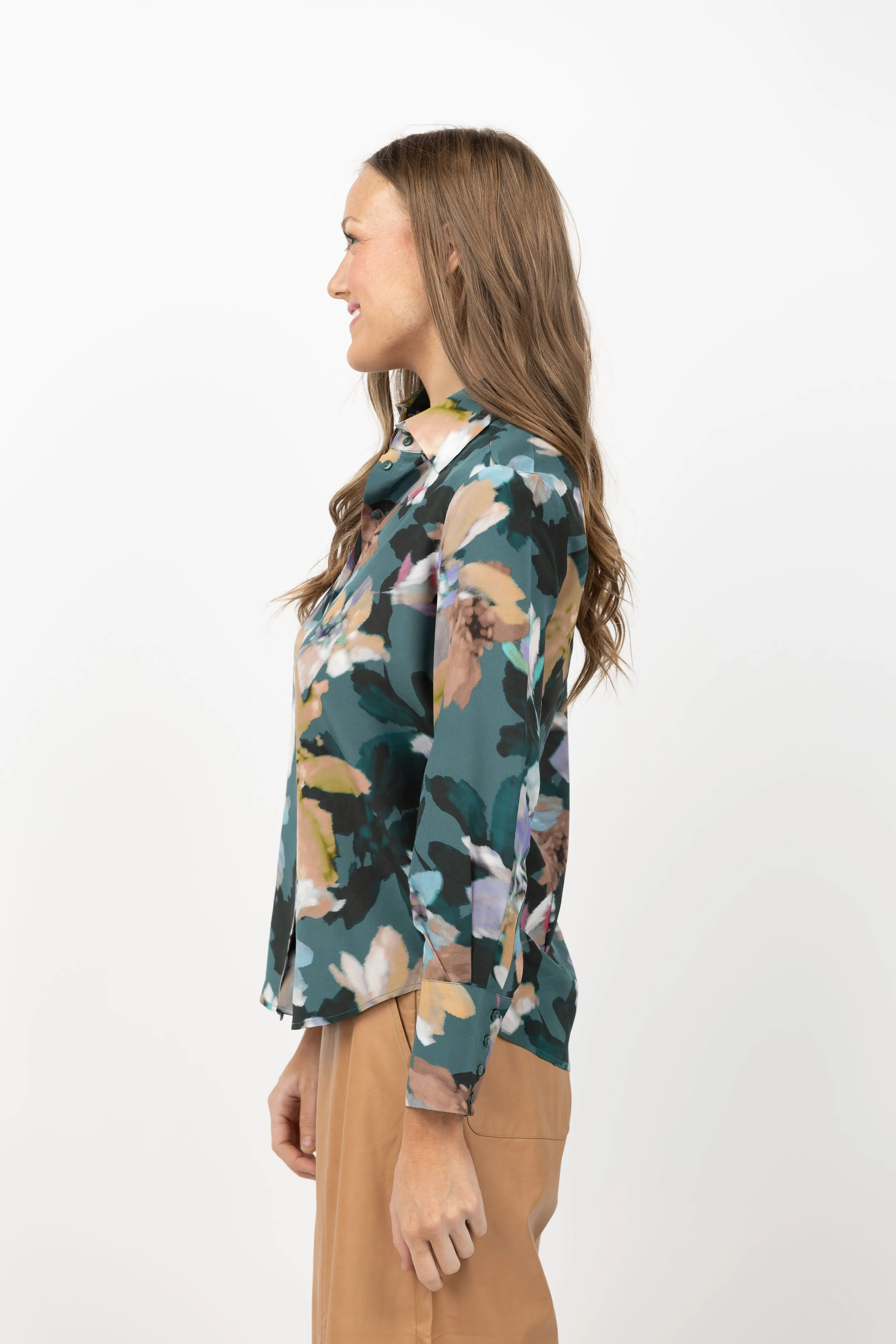 Tyler Boe Chloe Blouse in Multi