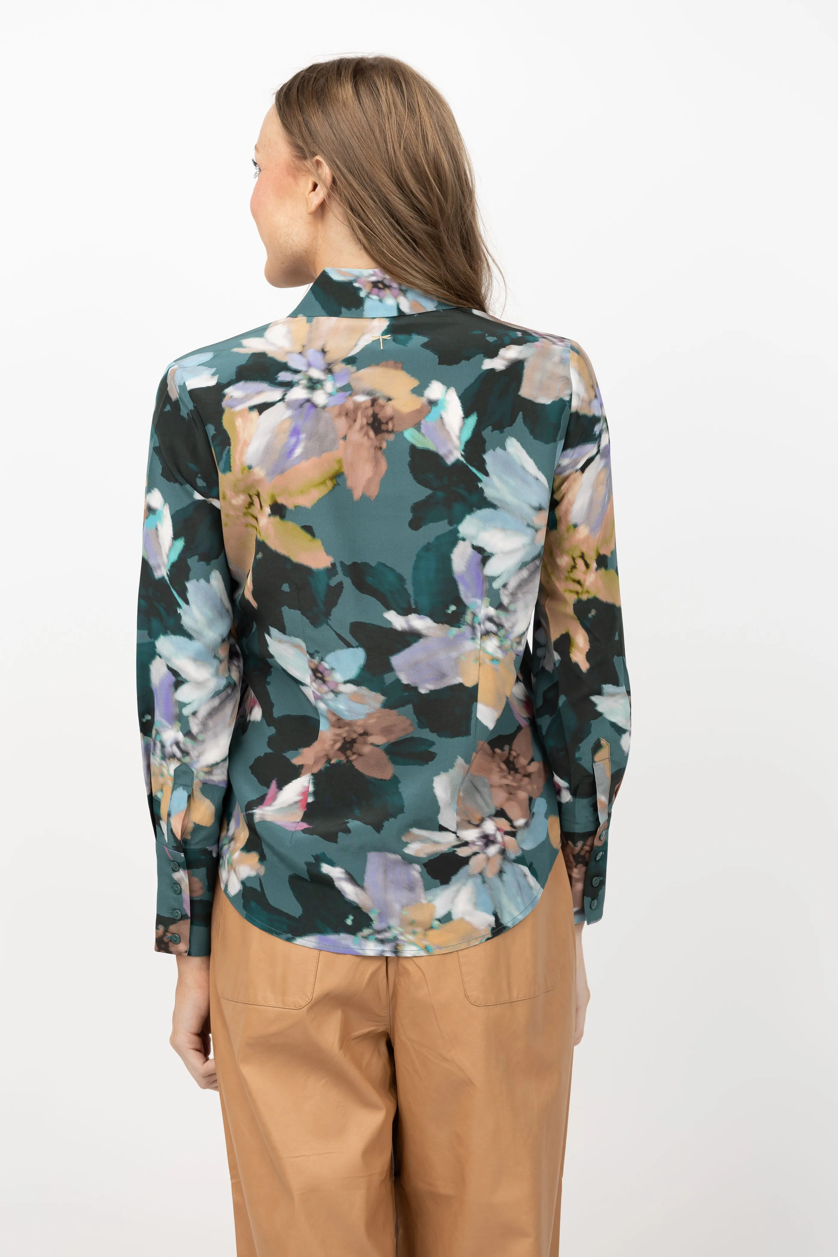 Tyler Boe Chloe Blouse in Multi