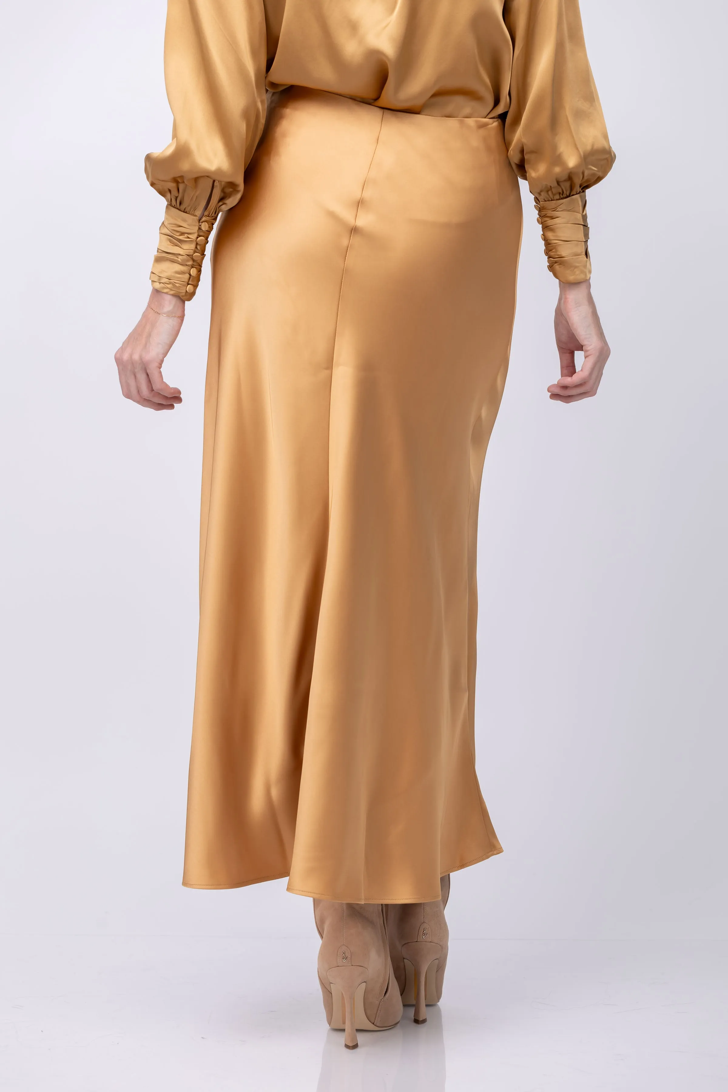 Tyler Boe Edie Charm Skirt in Champagne