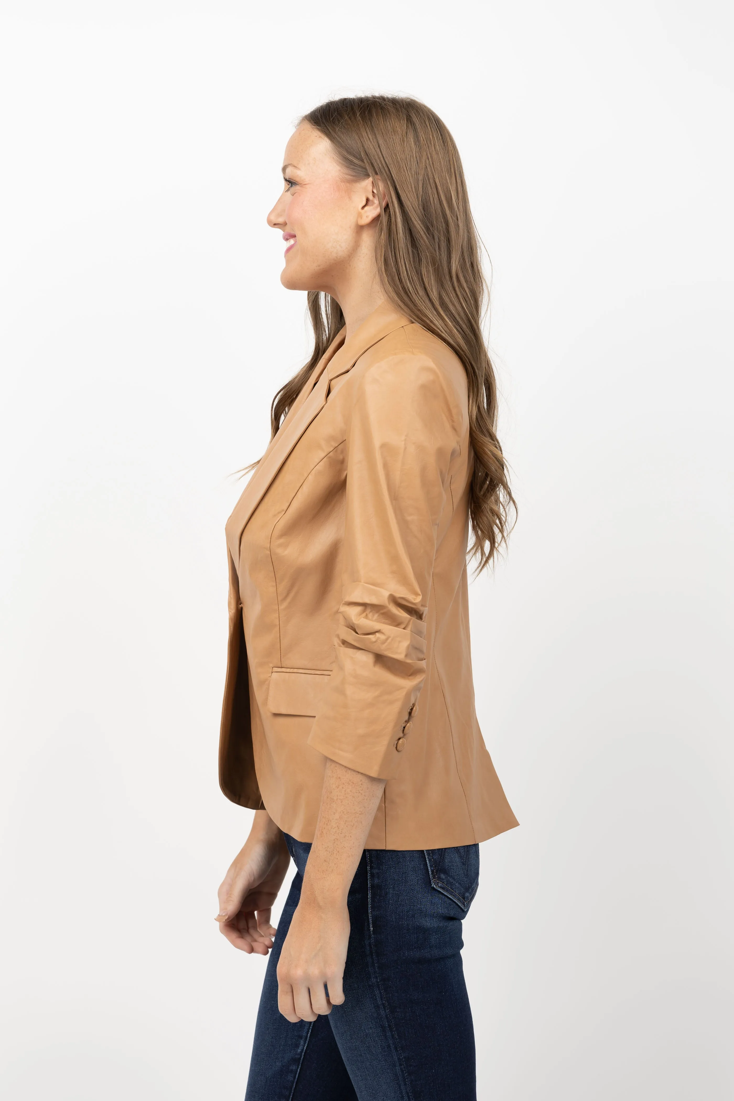 Tyler Boe Taylor Jacket in Caramel