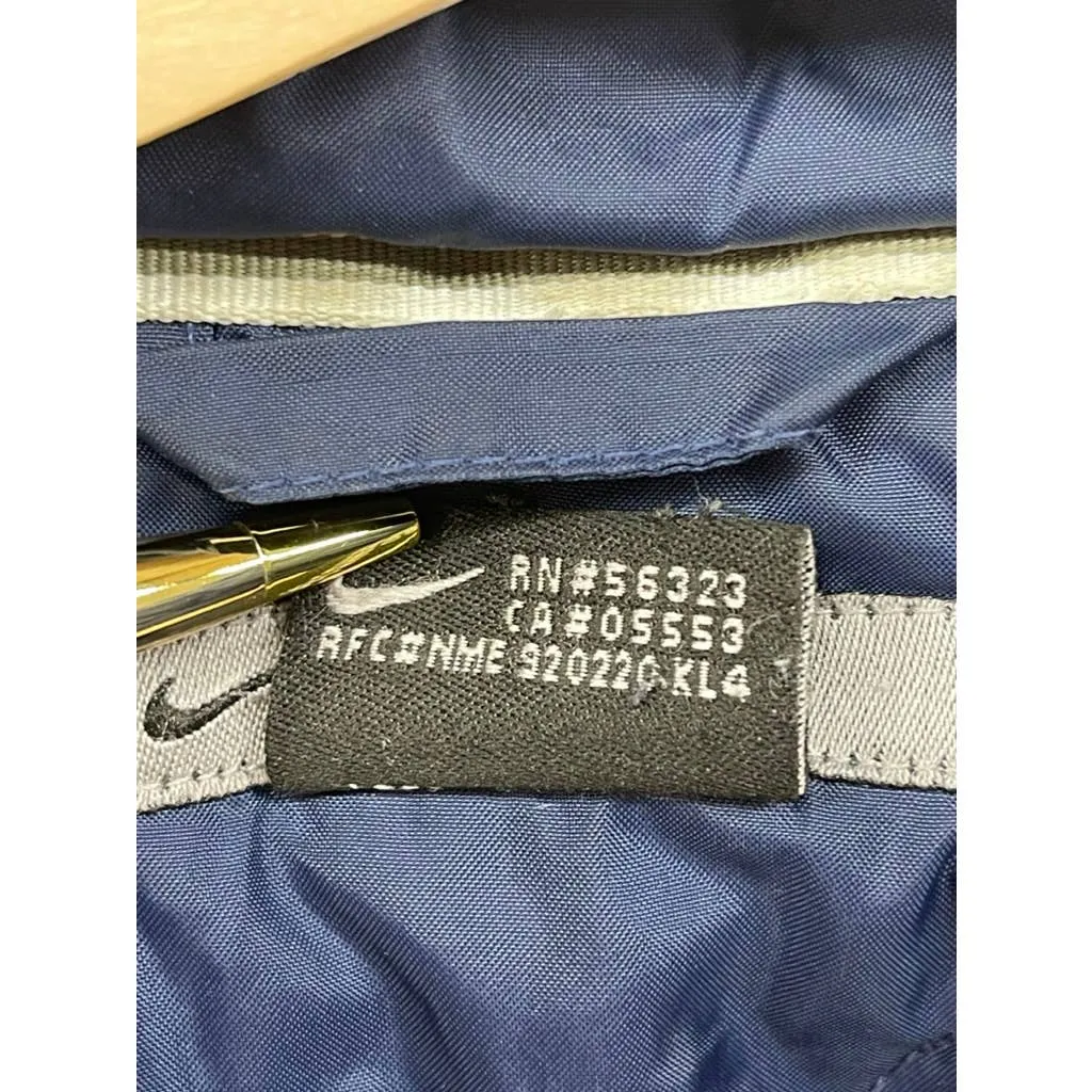 Vintage 2000's Nike Swoosh Spellout Shell Puffer Jacket