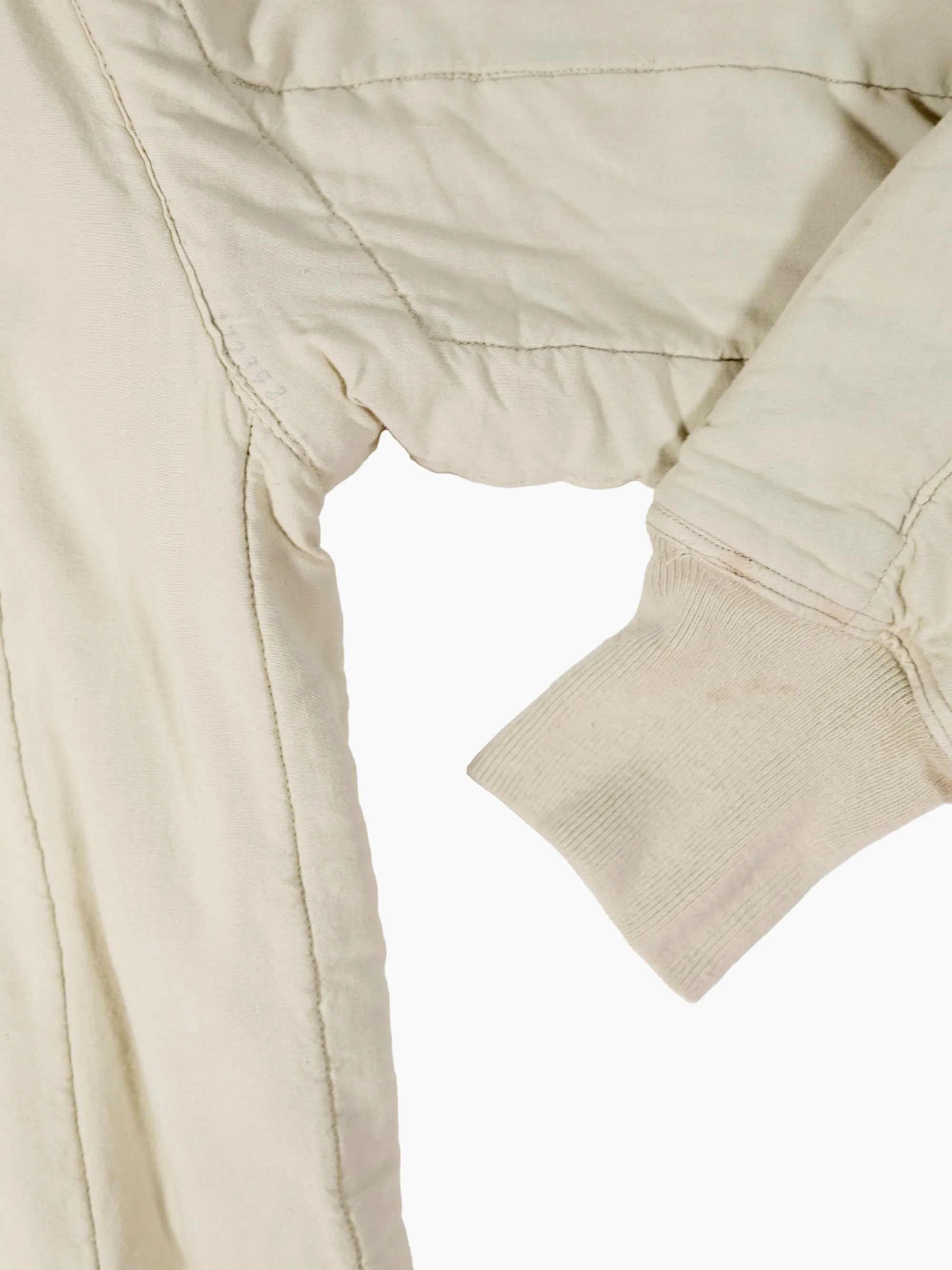 Vintage Quilt Jacket | Cream