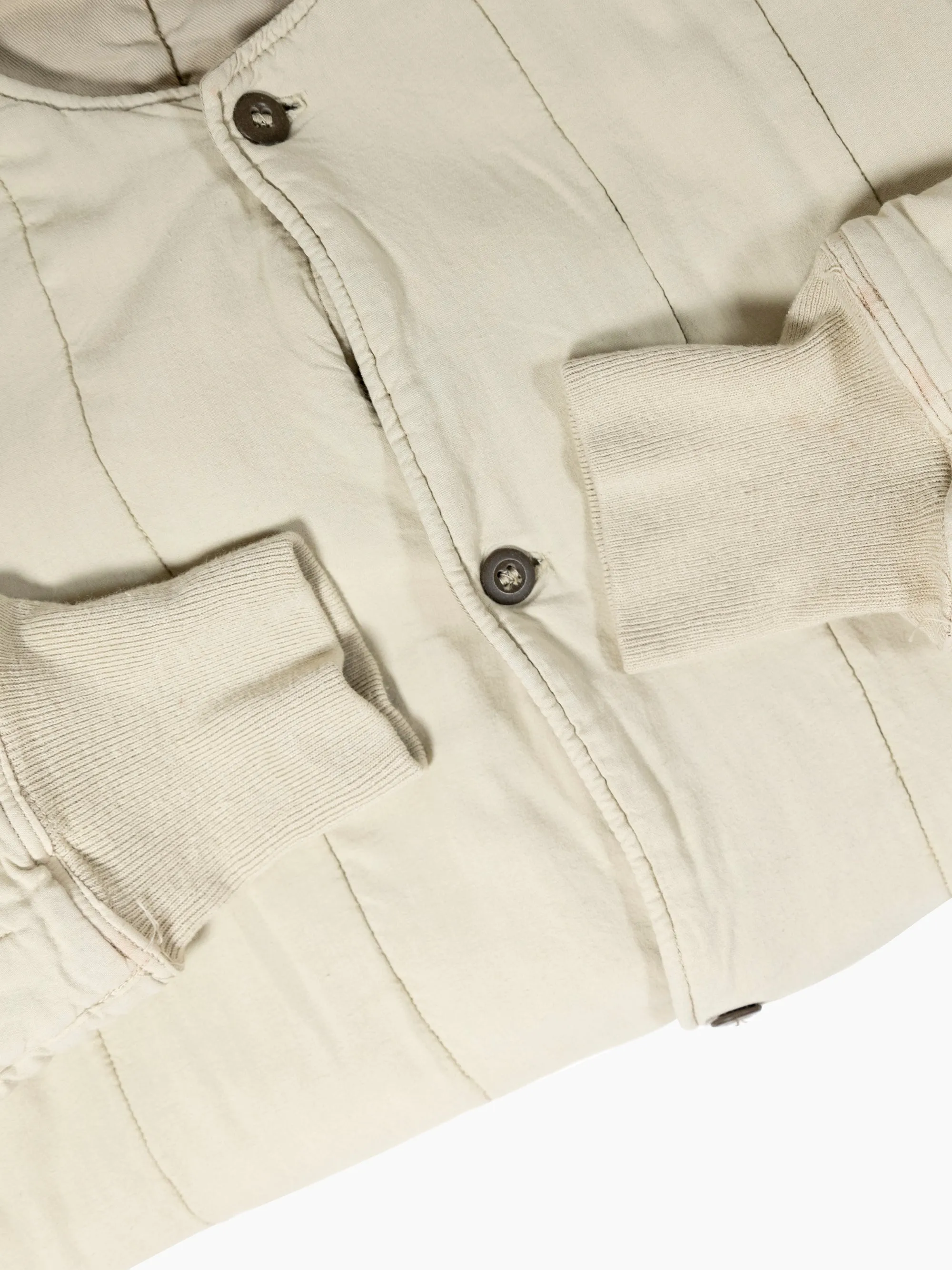 Vintage Quilt Jacket | Cream