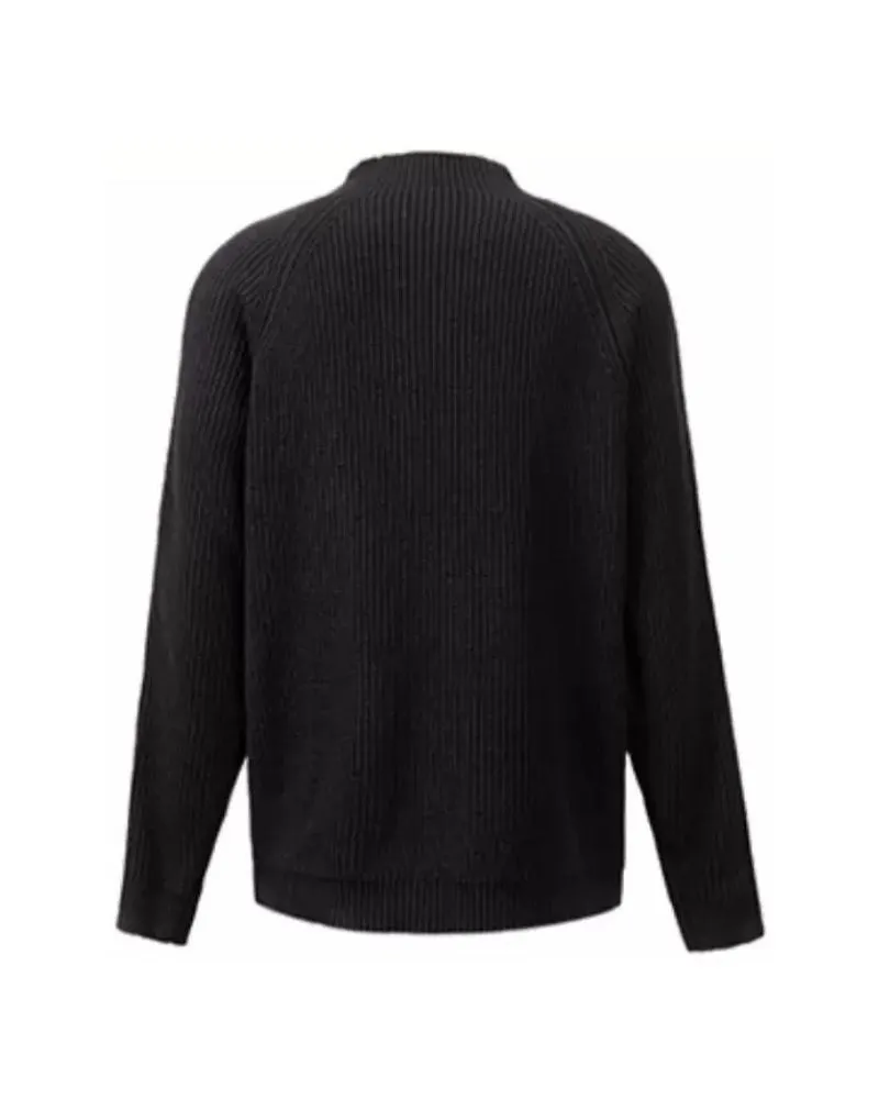 Vintage Washed Dual Zip Sweater