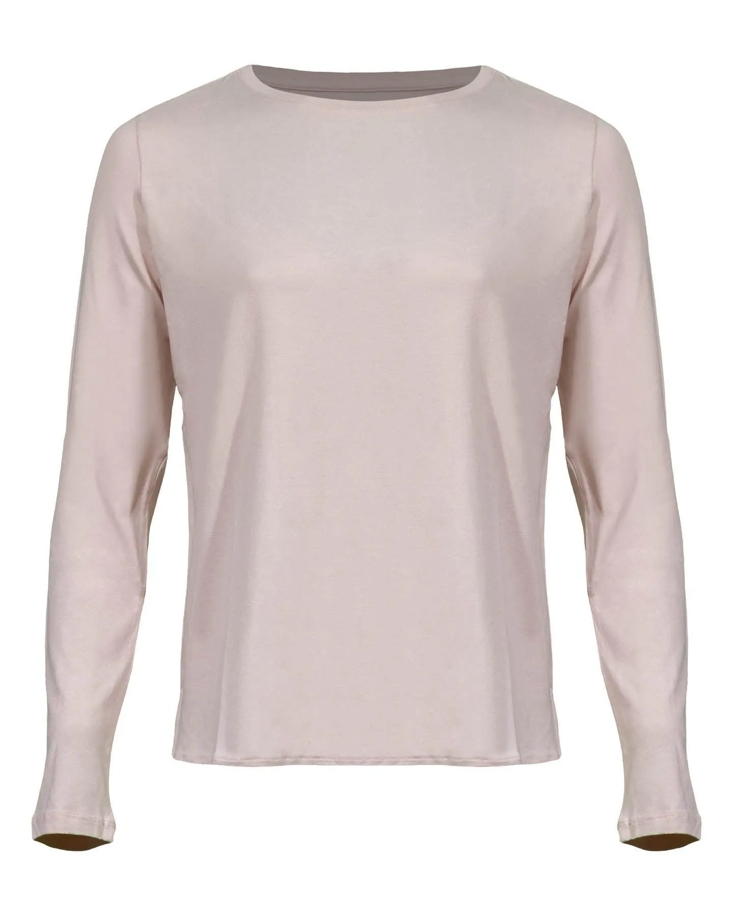 Viscose Round Neck Long Sleeve