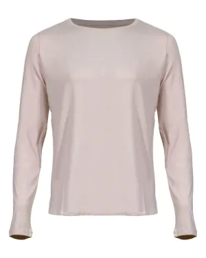 Viscose Round Neck Long Sleeve