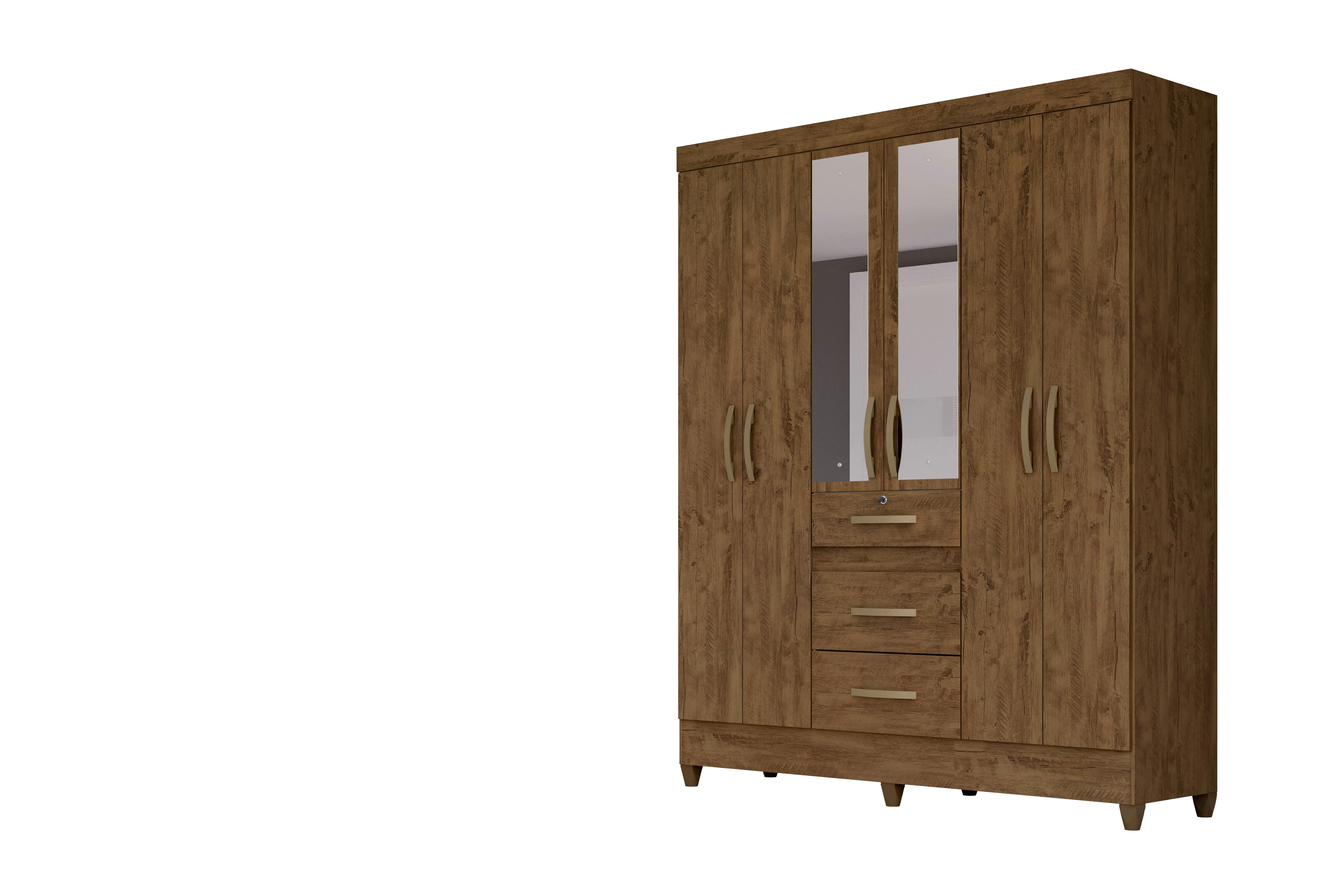 Wardrobe Itatiba - Brown