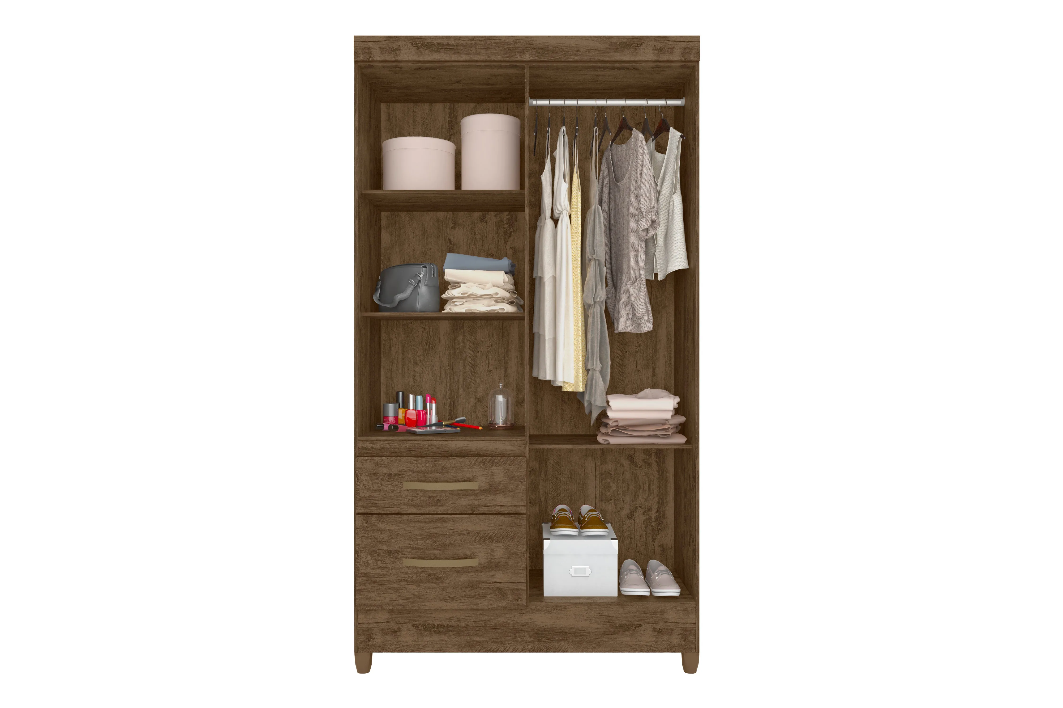 Wardrobe Madri - Brown