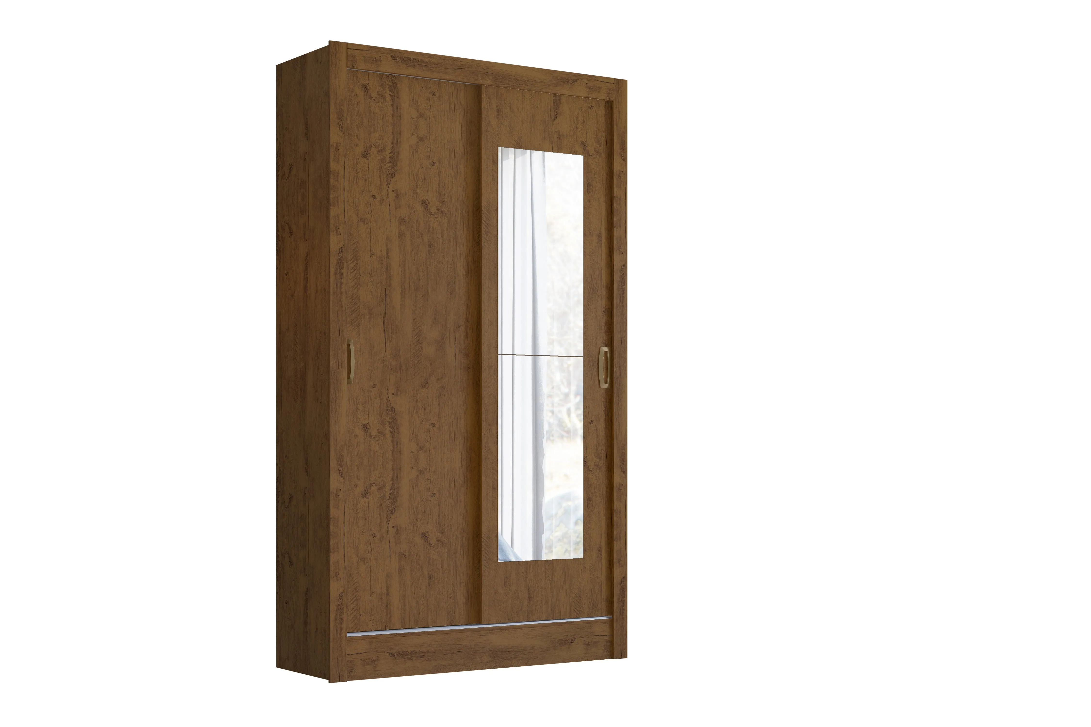 Wardrobe Natal - Brown   Mirror