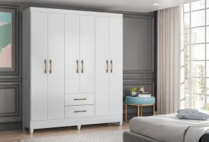 Wardrobe Panama - White