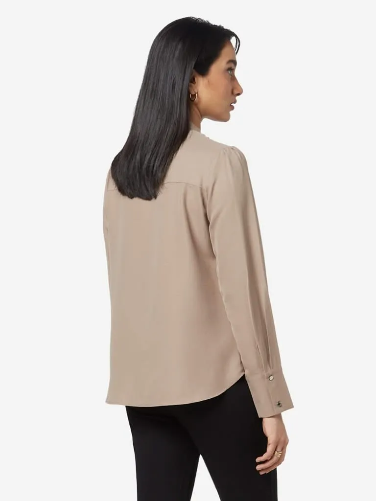 Wardrobe Taupe Musk Shirt
