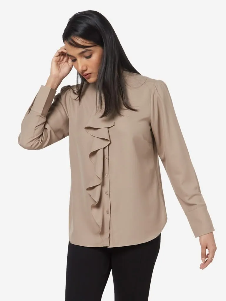 Wardrobe Taupe Musk Shirt