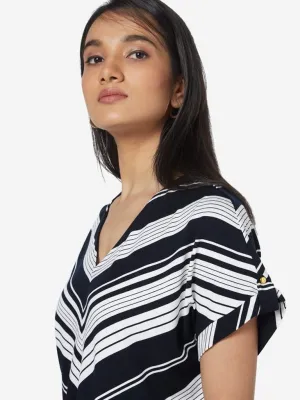 Wardrobe White Striped Top