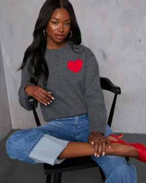 Wearing My Heart Pullover Sweater