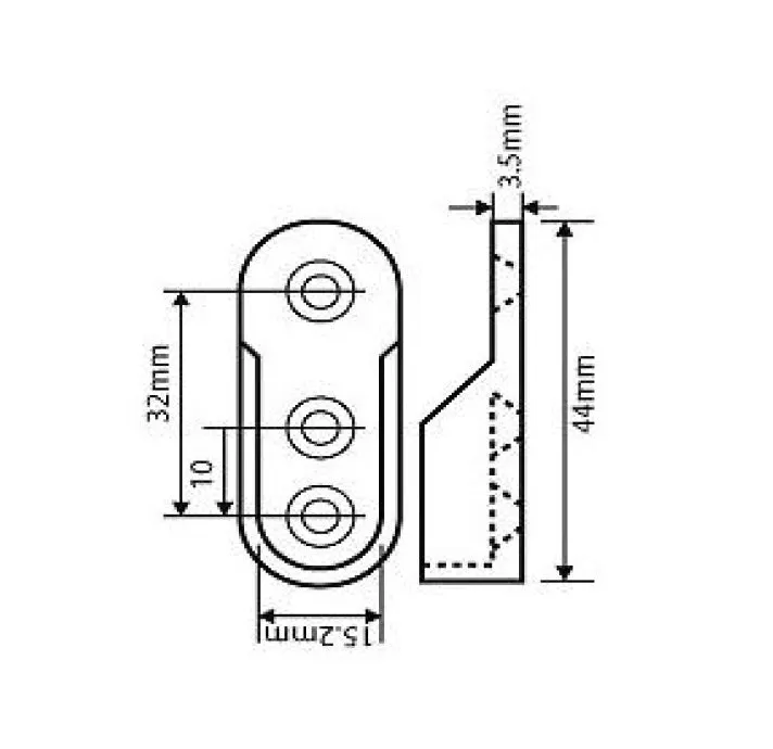 WF8808 Tube Support - Screw-0n
