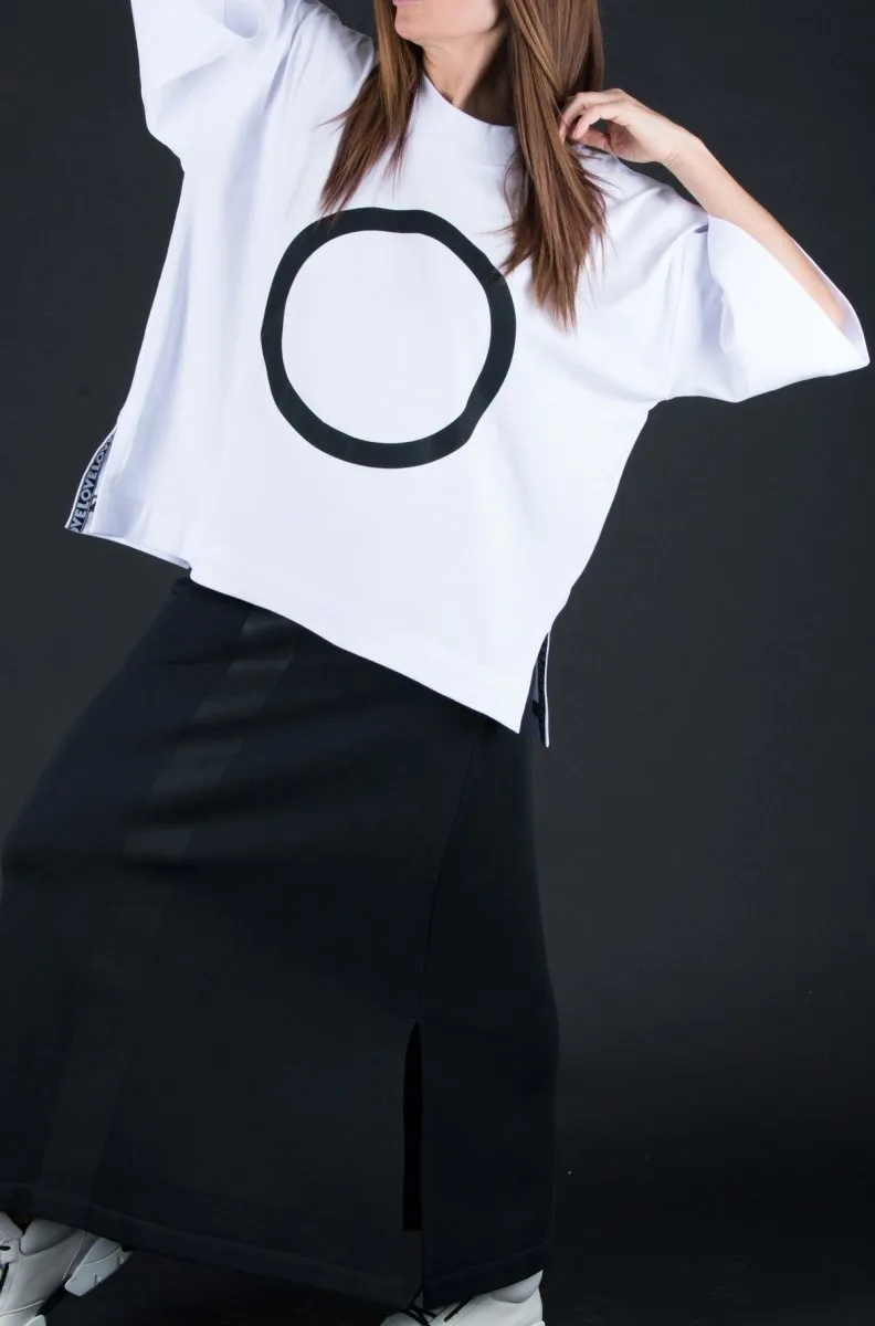 White Loose Tshirt FRIDA