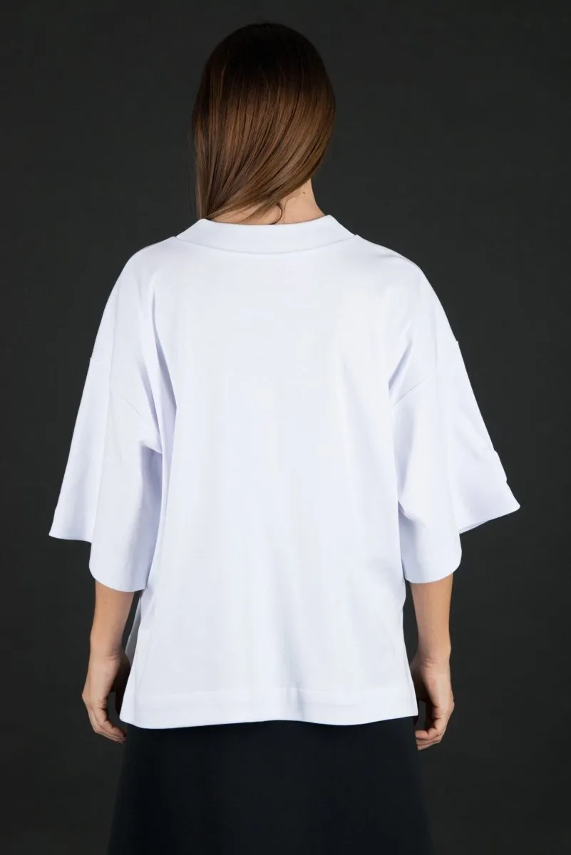 White Loose Tshirt FRIDA