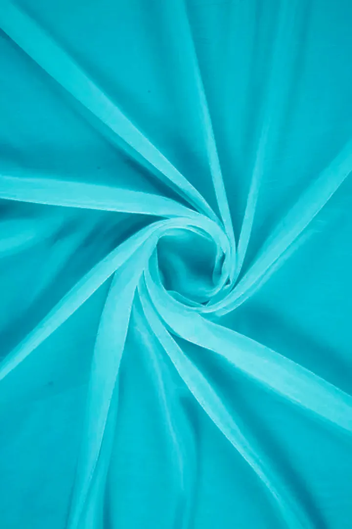 White Plain Dyeable Natural Muslin Silk