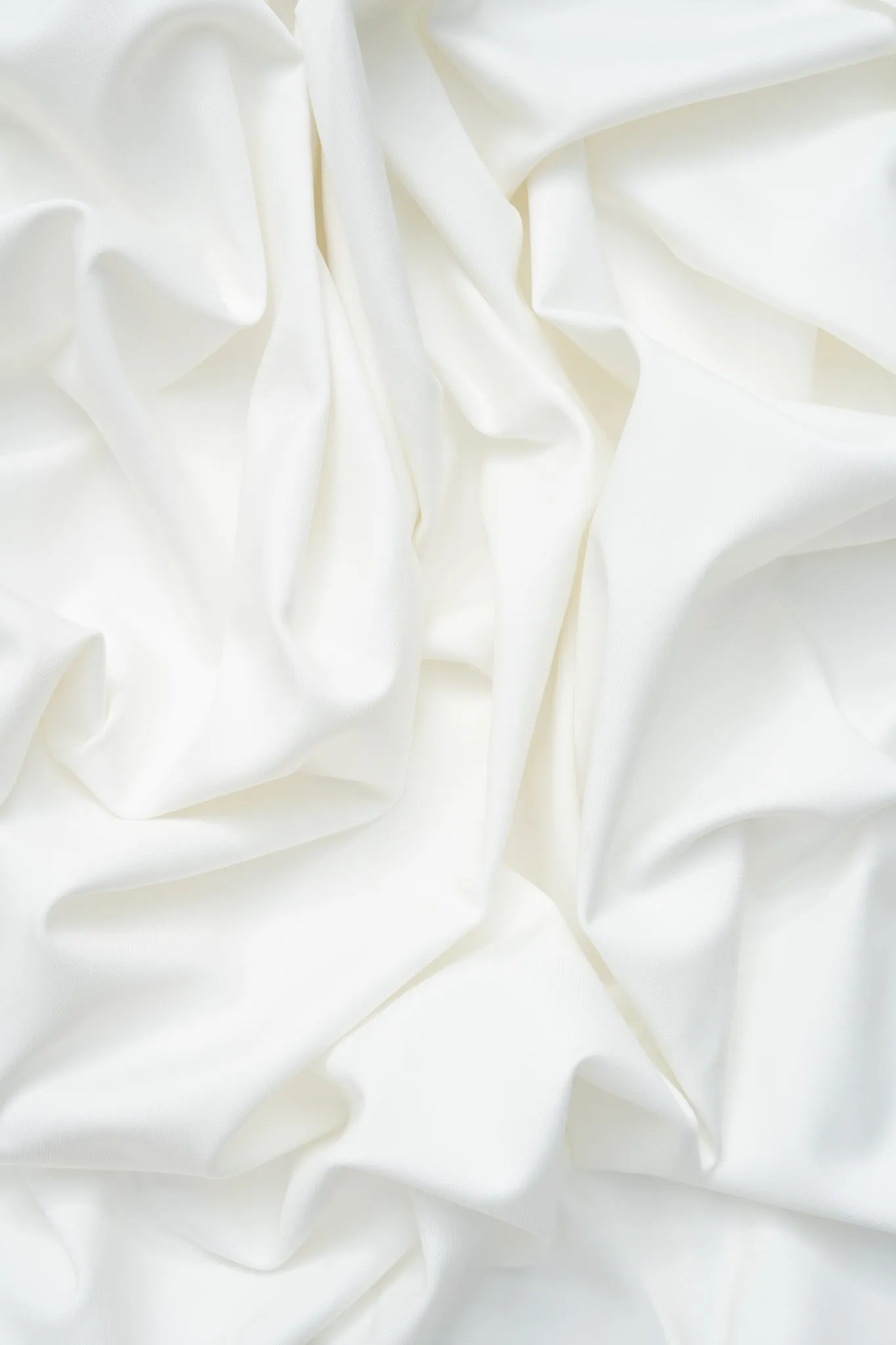 White Short Sleeves Top (Scuba)