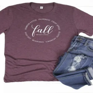 Wholesale Fall Sweet Fall Tee