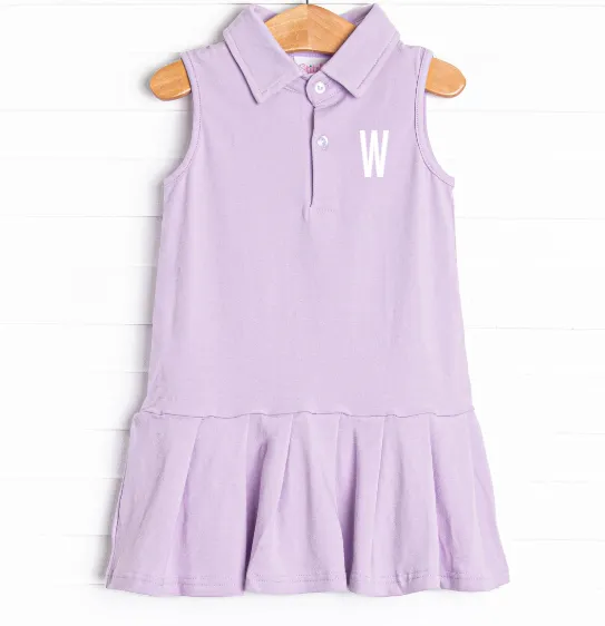 Wimbledon Winner Tennis Dress, Purple