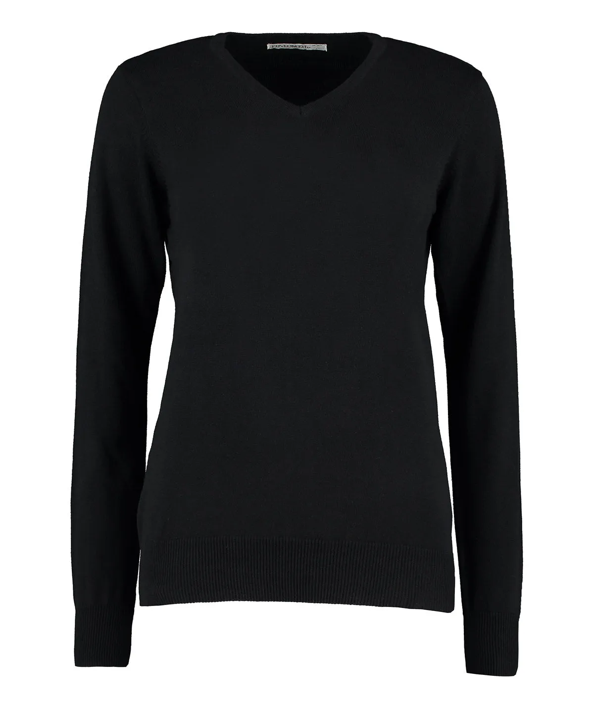 Womens Arundel sweater long sleeve (classic fit) | Black