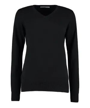 Womens Arundel sweater long sleeve (classic fit) | Black