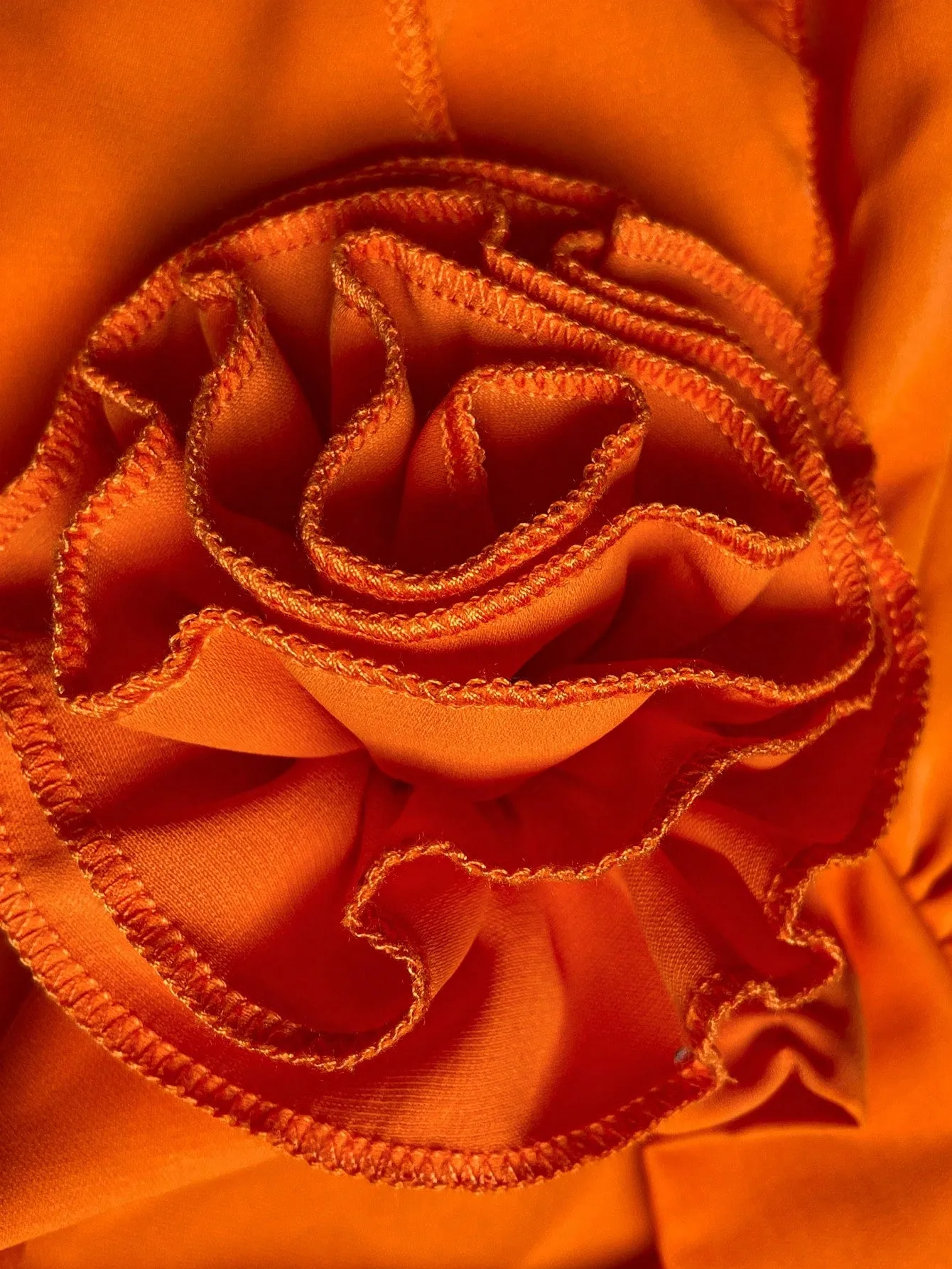 Women's Floral Decor Ruffle Trim Halter Elegant Blouse