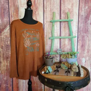 Women's "Cowboy Take Me Away" Long Sleeve Shirt by Liberty Wear 271964