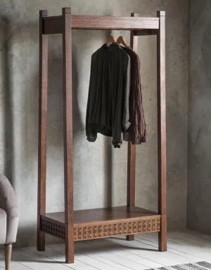 Wooden Open Wardrobe