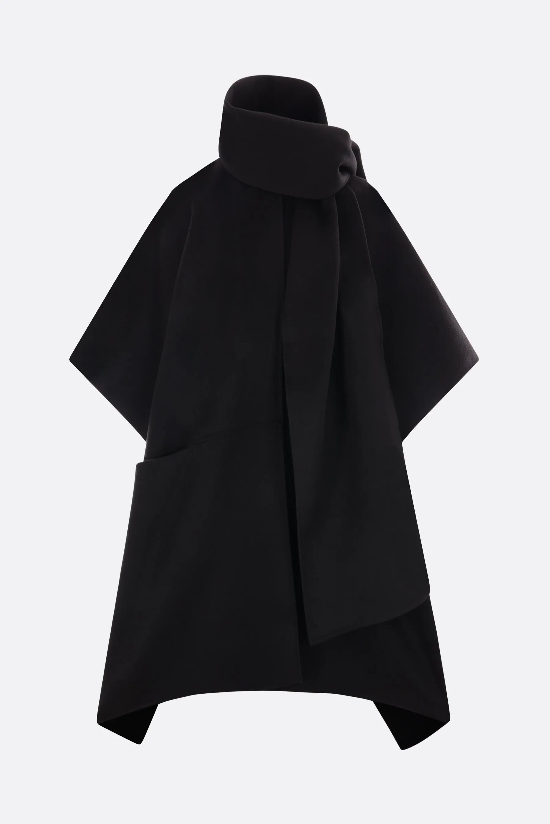 Wool Scarf Coat