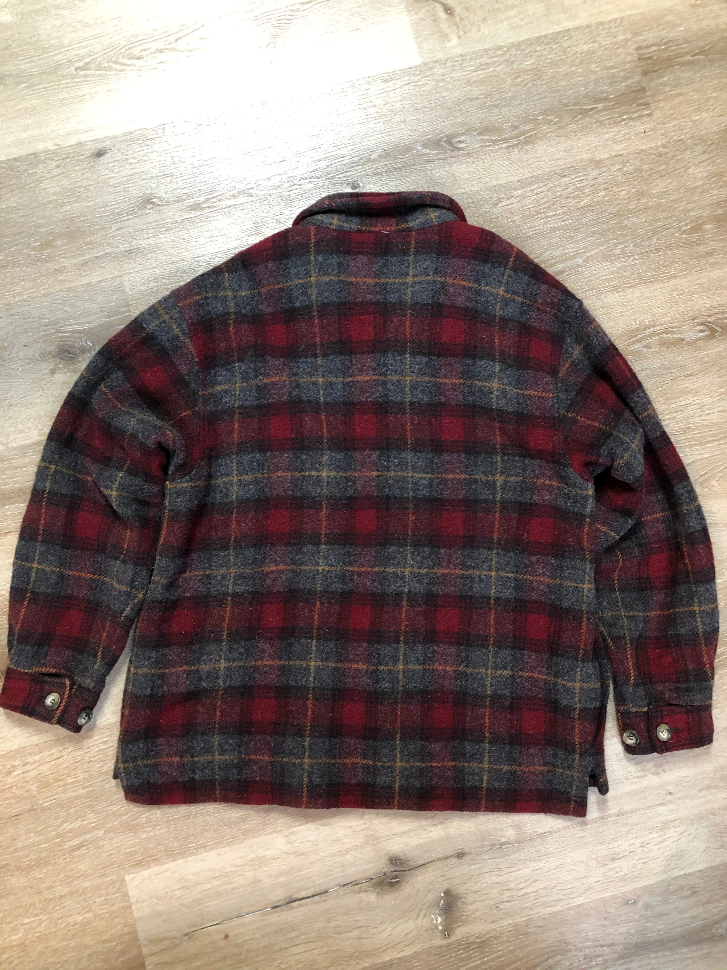 Woolrich Red and Grey Lumberjack Shirt, SOLD