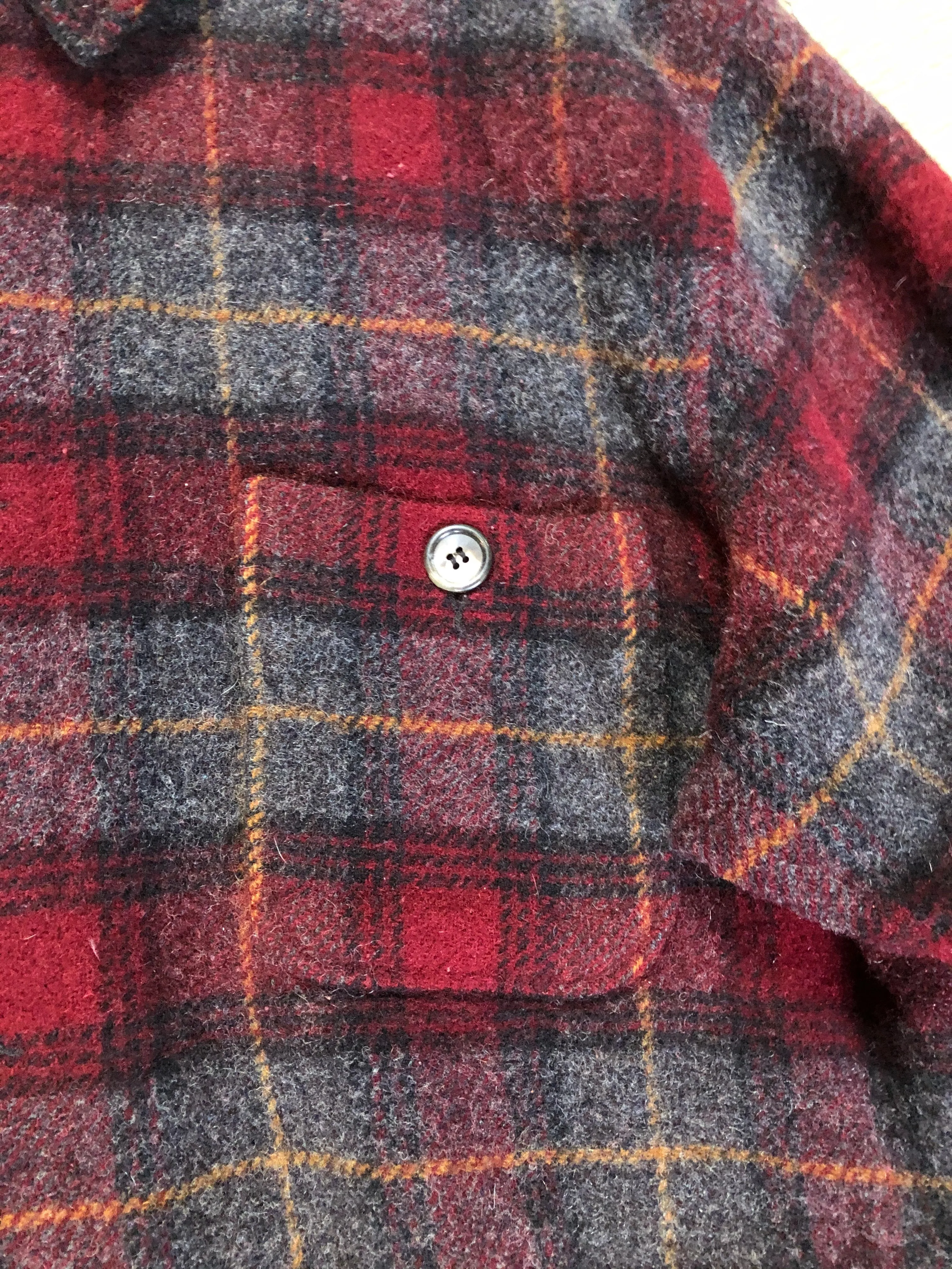 Woolrich Red and Grey Lumberjack Shirt, SOLD