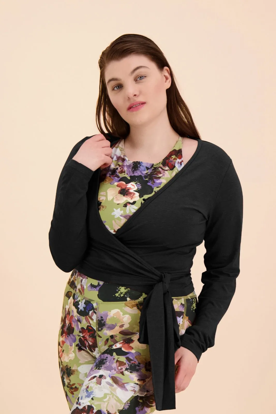 Wrap Top, Black