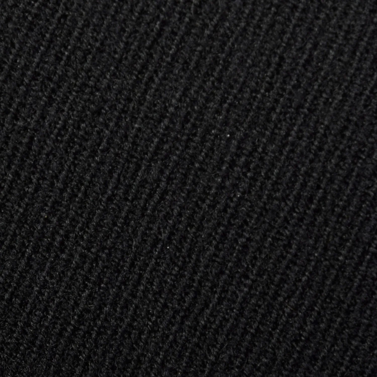 XXS 1960s Double-Breasted Black Wool Coat