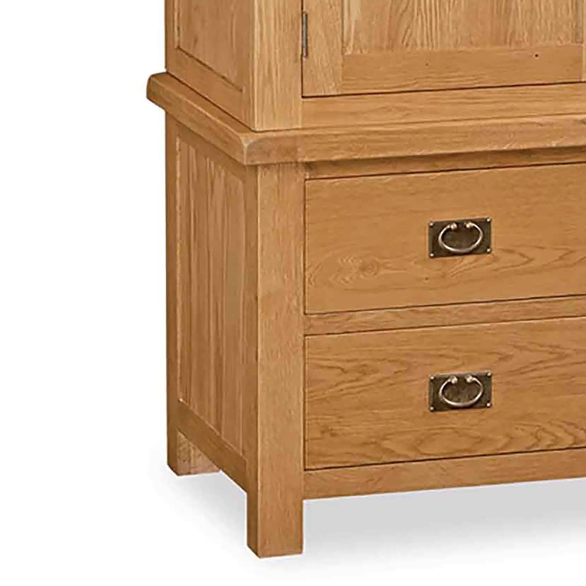 Zelah Oak 3 Drawer Wardrobe
