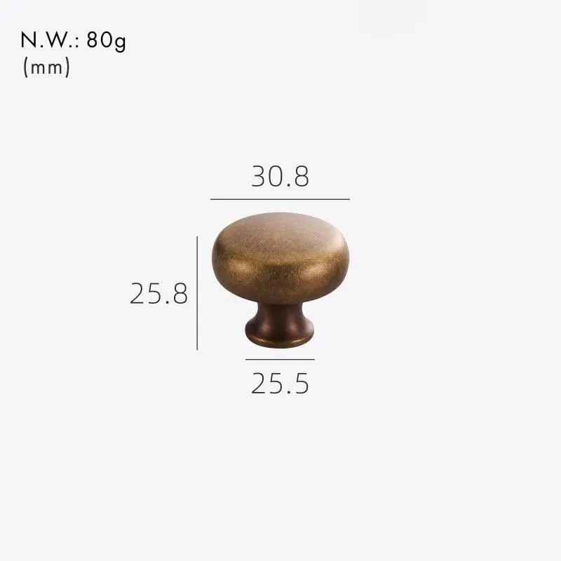 ZERRIN / Solid brass Knobs