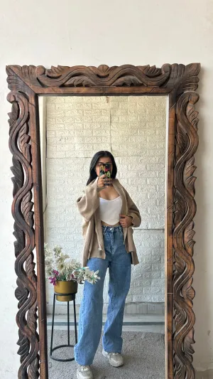 Zipper sweater L