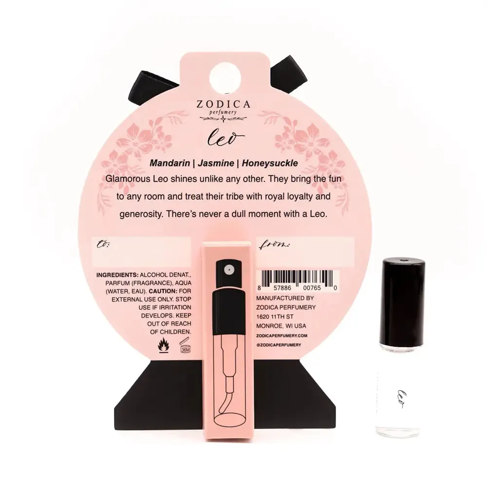 Zodiac Perfumette Card {12 Celestial Scents}