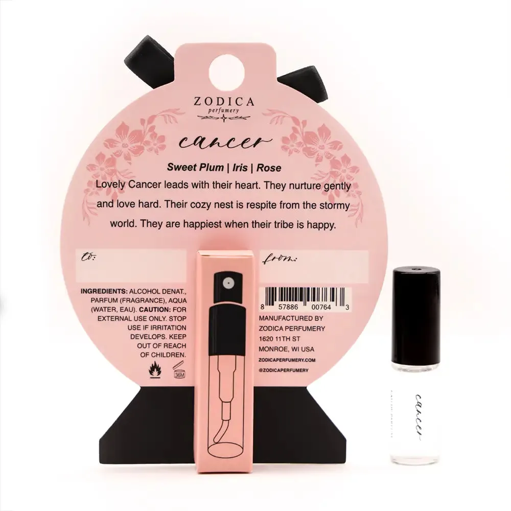Zodiac Perfumette Card {12 Celestial Scents}